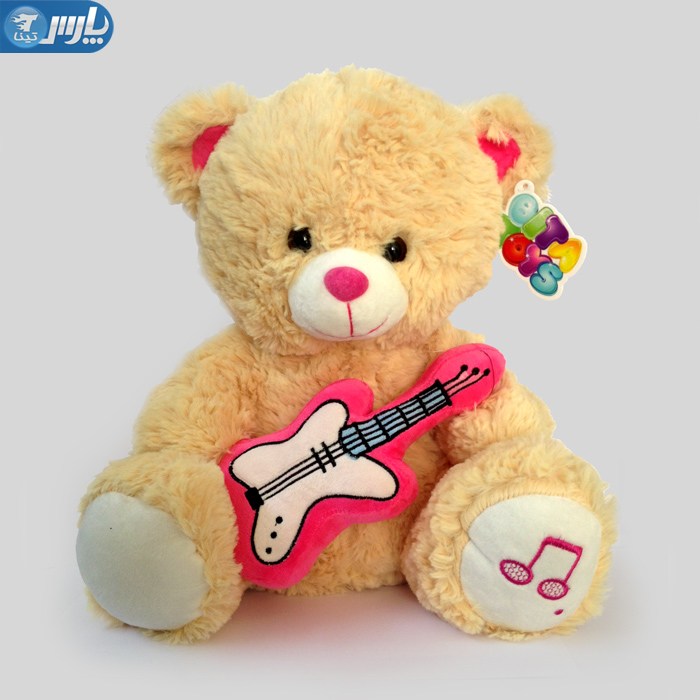 عروسک خرس گیتار به دست